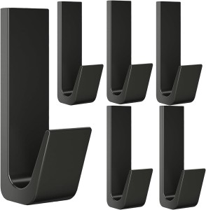 Samoprzylepne haczyki na ubrania ręczniki - 6 szt